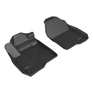 Honda CR-V Floor Mats - Front - 3D MAXpider - Kagu Series - Black - `23-`27